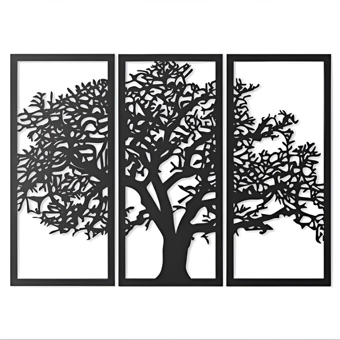 Wall Decor Tree in 3 panels 3 panel tree decor, Wall Art zenwalls